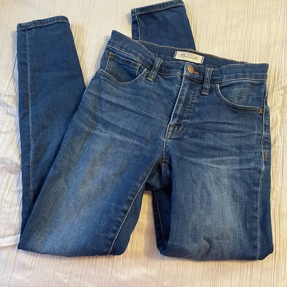 Madewell roadtripper‎ high rise skinny jeans, size 24